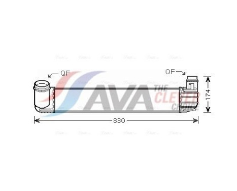 Intercooler, enfriador de aire de carga