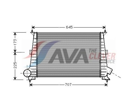 Intercooler, enfriador de aire de carga