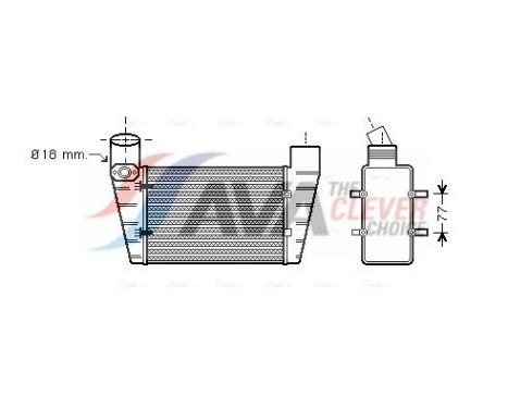 Intercooler, enfriador de aire de carga