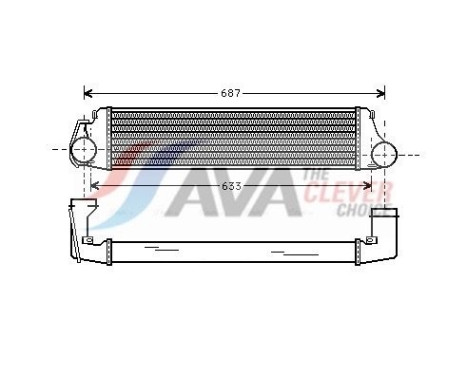 Intercooler, enfriador de aire de carga