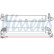 Intercooler, intercooler 96530 Nissens, Miniatura 2