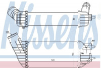Intercooler, intercooler 96573 Nissens