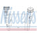 Intercooler, intercooler 96731 Nissens, Miniatura 2