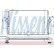 Intercooler, intercooler 969001 Nissens, Miniatura 2