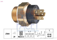 Interruptor de temperatura, ventilador del radiador 7.5606 Facet