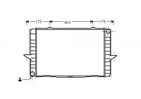 RADIADOR 2400 GASOLINA -COCHE A 59002063 International Radiators