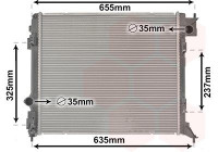 radiador 33002444 International Radiators