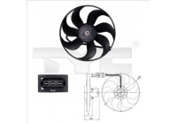 Ventilador de refrigeración 837-0003 TYC