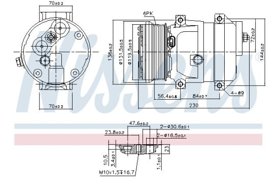 Compresor, aire acondicionado, Imagen 6