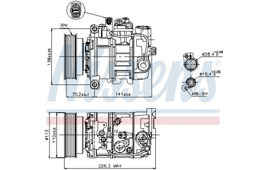 Compresor, aire acondicionado, Imagen 5