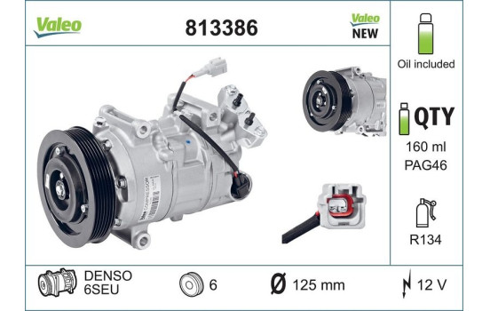 Compresor, aire acondicionado