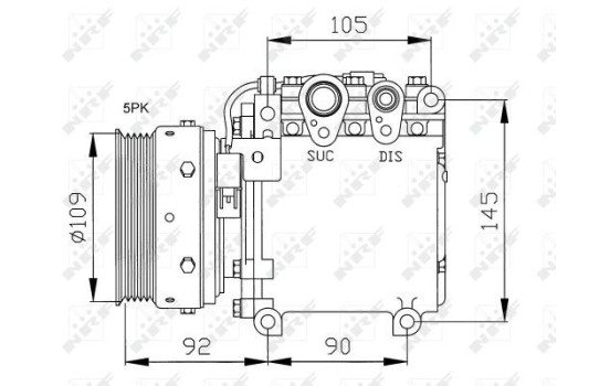 Compresor, aire acondicionado, Imagen 2