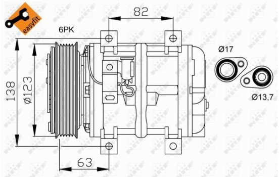 Compresor, aire acondicionado, Imagen 3