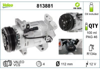 Compresor, aire acondicionado