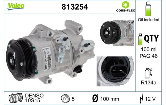 Compresor, aire acondicionado