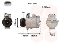 COMPRESOR DE AIRE ACONDICIONADO 1.600+