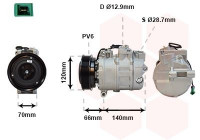 COMPRESOR DE AIRE ACONDICIONADO 2.4 / 2.6 / 2.7 / 2.8 96+