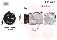 COMPRESOR DE AIRE ACONDICIONADO 3.0 24V