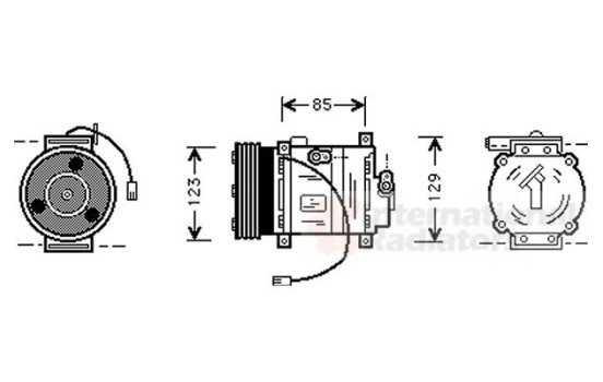 Compresor de aire acondicionado, Imagen 2