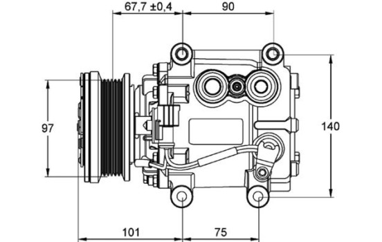 Compresor de aire Jaguar, Imagen 4