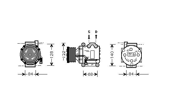 COMPRESOR RANGE ROVER 40/46 94-99