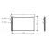 CONDENSADOR 820 / 827 ( V6 ) '91- 02005136 International Radiators