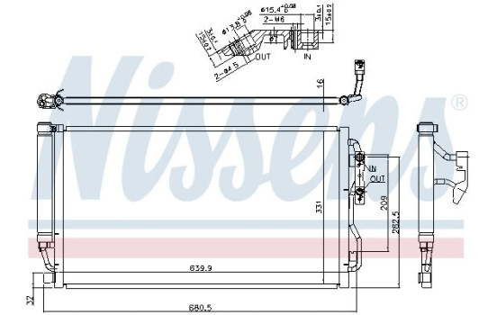 Condensador 940590 Nissens