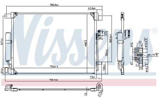 Condensador 940786 Nissens