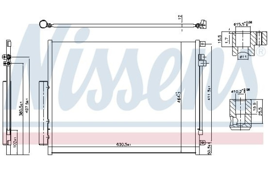 Condensador 941065 Nissens, Imagen 6