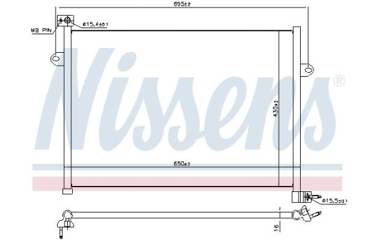 Condensador 941148 Nissens, Imagen 5