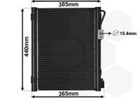 Condensador, aire acondicionado 20015701 International Radiators