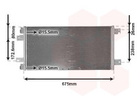 Condensador, aire acondicionado 21005074 International Radiators