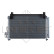 Condensador, aire acondicionado 350002 NRF