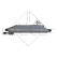 Condensador, aire acondicionado 350002 NRF, Miniatura 2