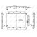 Condensador, aire acondicionado 350058 NRF, Miniatura 3