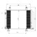 Condensador, aire acondicionado 350208 NRF, Miniatura 2