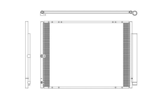 Condensador, aire acondicionado 350276 NRF, Imagen 5