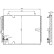 Condensador, aire acondicionado 35132 NRF, Miniatura 2