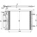 Condensador, aire acondicionado 35784 NRF, Miniatura 2