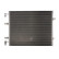 Condensador, aire acondicionado 35845 NRF, Miniatura 2