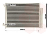 Condensador, aire acondicionado 43015701 International Radiators