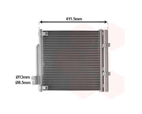 Condensador, aire acondicionado 69015701 International Radiators