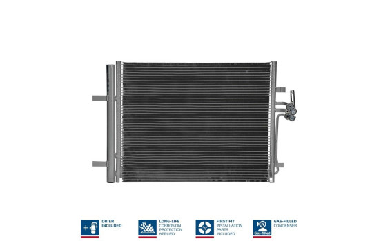 Condensador, aire acondicionado 940044 Nissens, Imagen 3