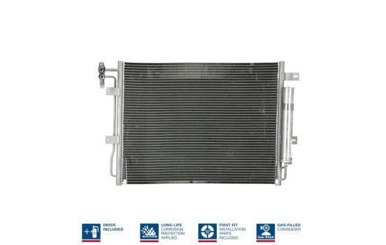Condensador, aire acondicionado 940406 Nissens, Imagen 2