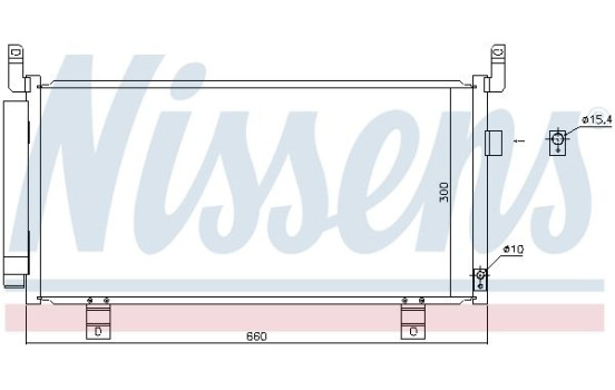 Condensador, aire acondicionado 940437 Nissens, Imagen 2