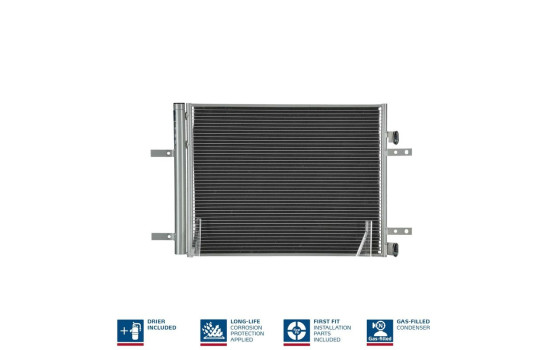 Condensador, aire acondicionado 941091 Nissens, Imagen 2