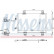 Condensador, aire acondicionado 941174 Nissens, Miniatura 6