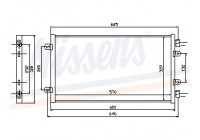 Condensador, aire acondicionado 94438 Nissens
