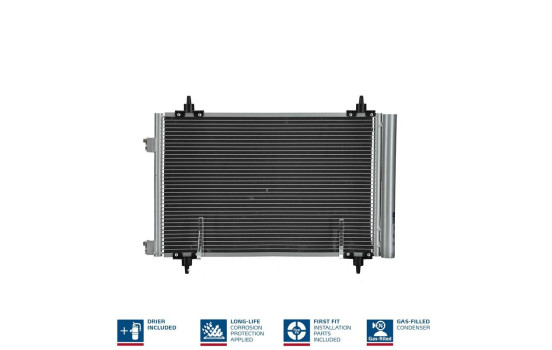 Condensador, aire acondicionado 94758 Nissens, Imagen 3