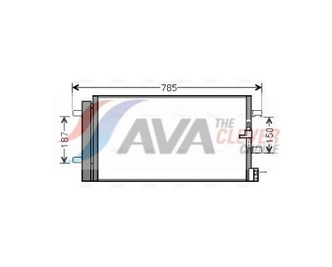 Condensador, aire acondicionado AI5352D Ava Quality Cooling